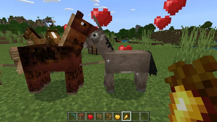 How To Breed Horses In Minecraft 2024 6