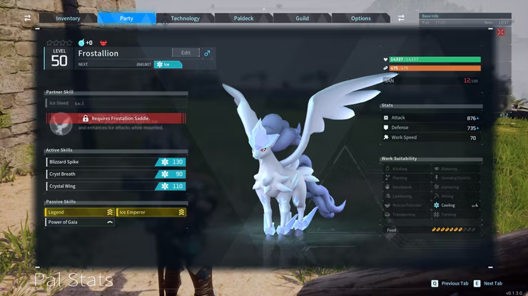 How To Find And Catch Frostallion In Palworld Type