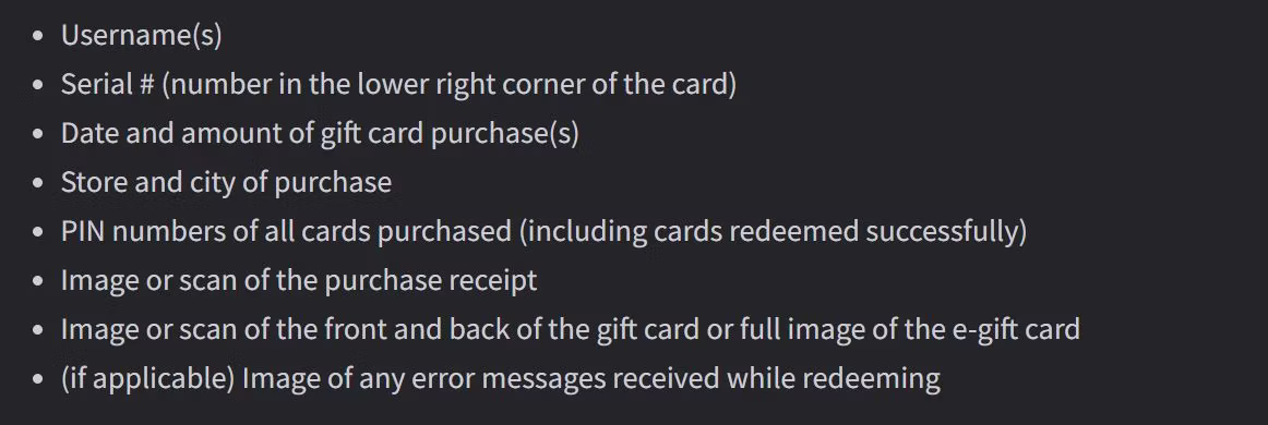 How To Redeem A Roblox Gift Card Roblox Help