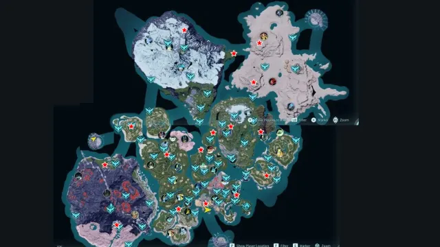 All Skill Fruit Tree Locations In Palworld