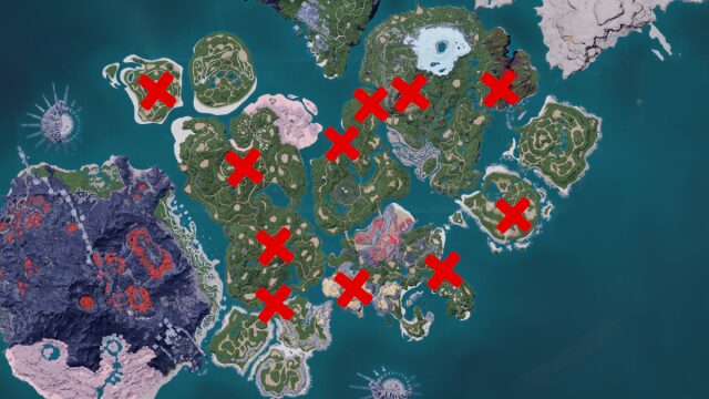 All Skill Fruit Tree Locations In Palworld