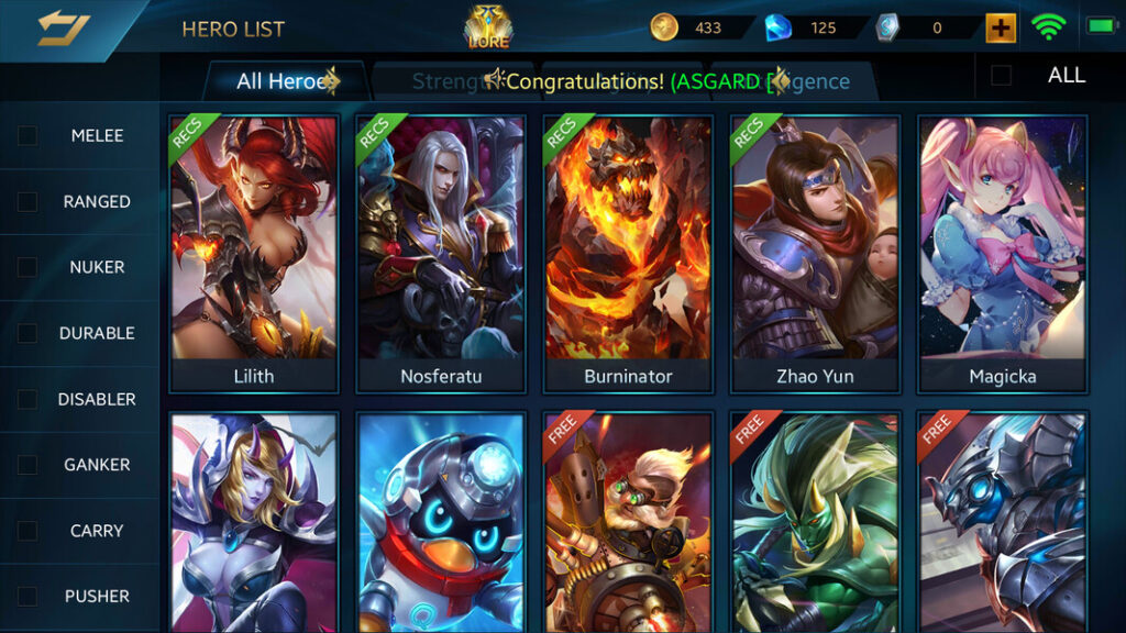 Heroes Evolved