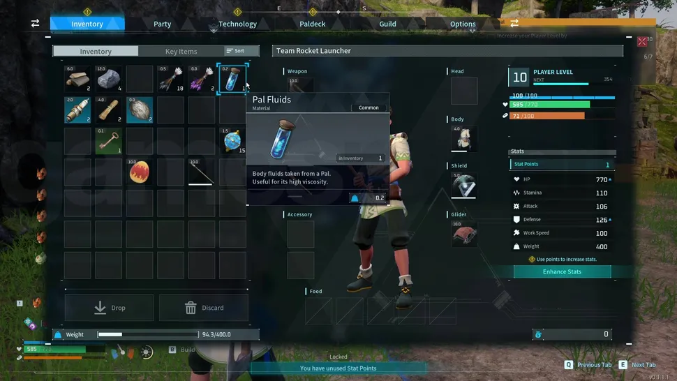 How To Get Pal Fluids In Palworld