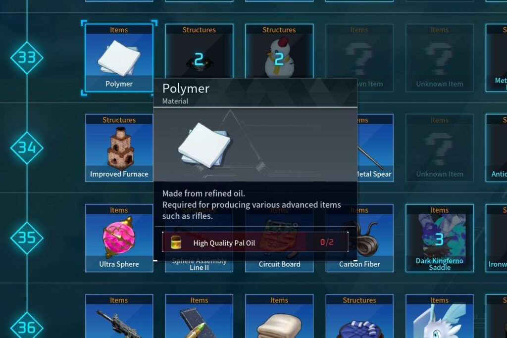 How To Get Polymer In Palword