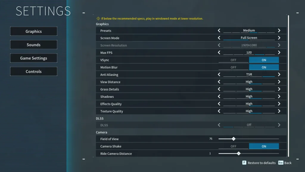 Palworld Best Settings Max Fps And Performance