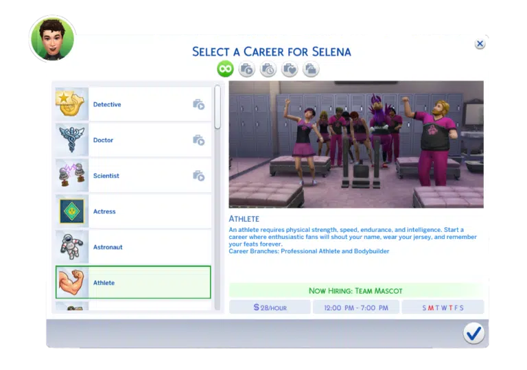 Sms 4 Careers Complete List 2024 Athlete