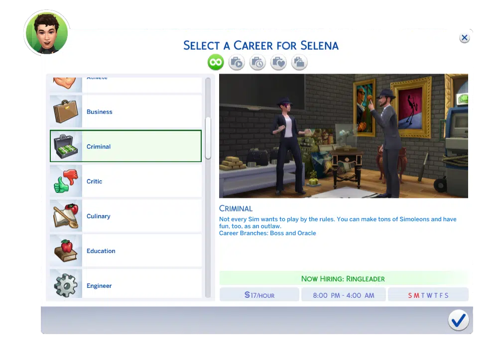 Sms 4 Careers Complete List 2024 Criminal