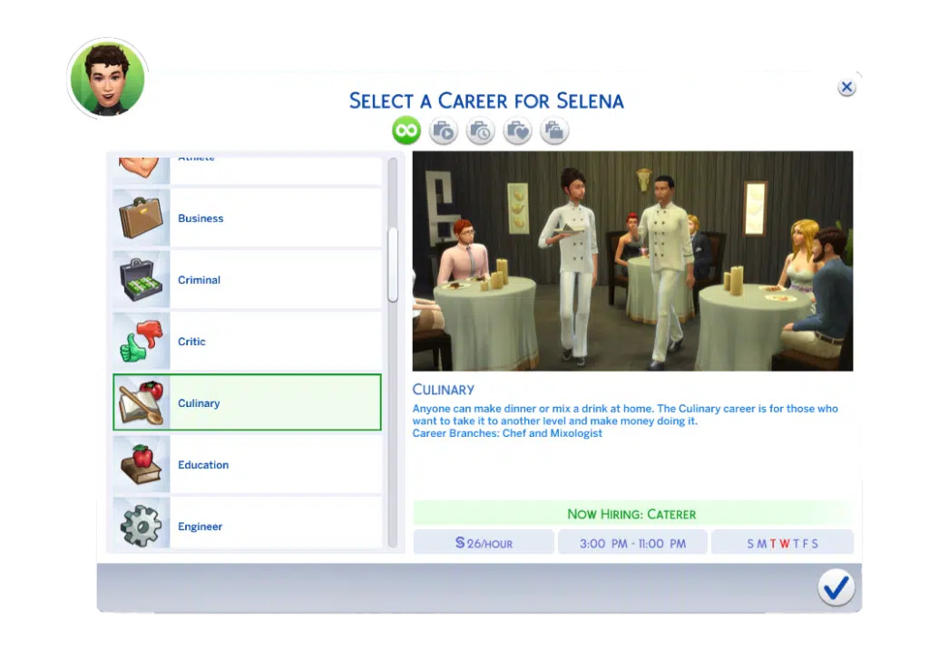 Sms 4 Careers Complete List 2024 Culinary