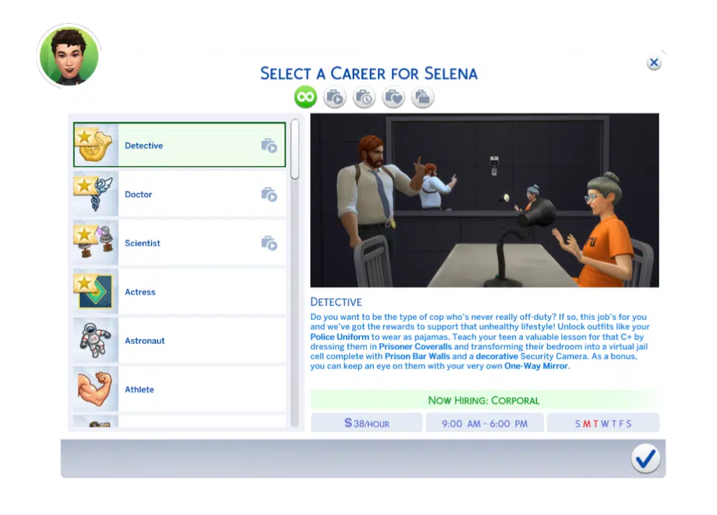 Sms 4 Careers Complete List 2024 Detective