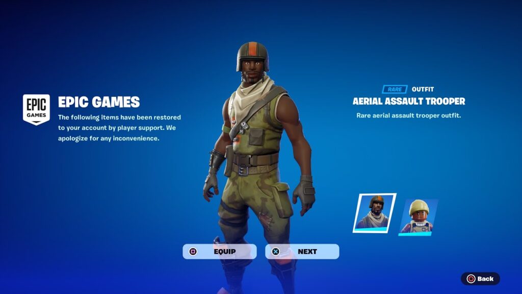 20 Rarest Fortnite Skins Of 2024 Aerial Assault Trooper