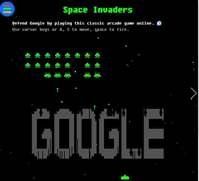 30 Google Hidden Games You Should Play 2024 Space Invader