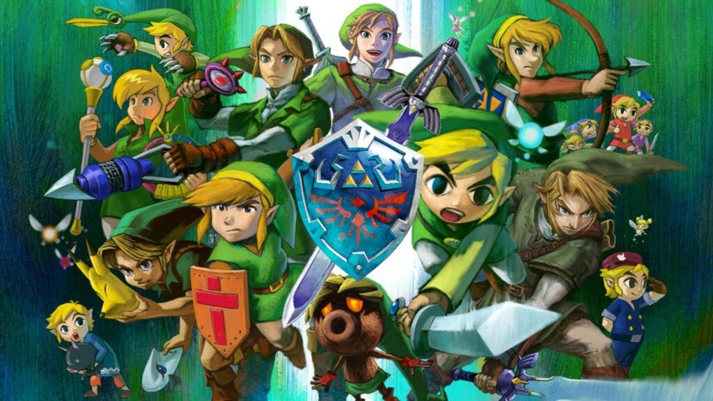 All Legend Of Zelda Games In Order