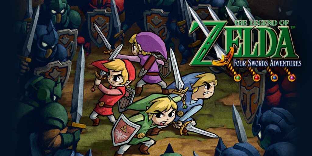 All Legend Of Zelda Games In Order Four Swords Adventure