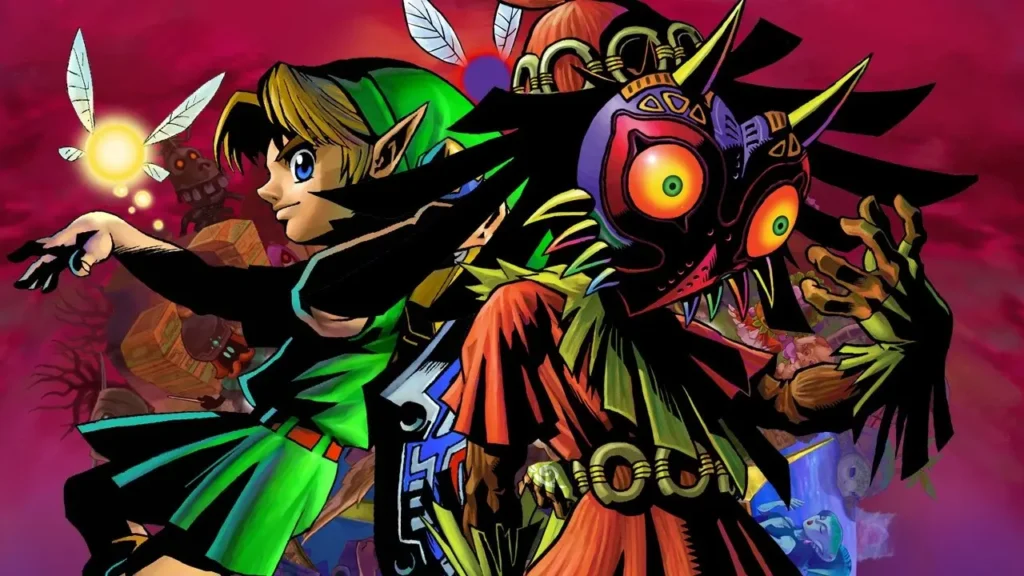 All Legend Of Zelda Games In Order Majora Mask