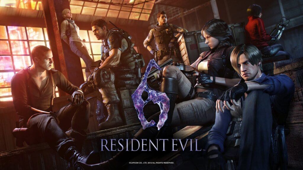 All Resident Evil Games In Order Re6