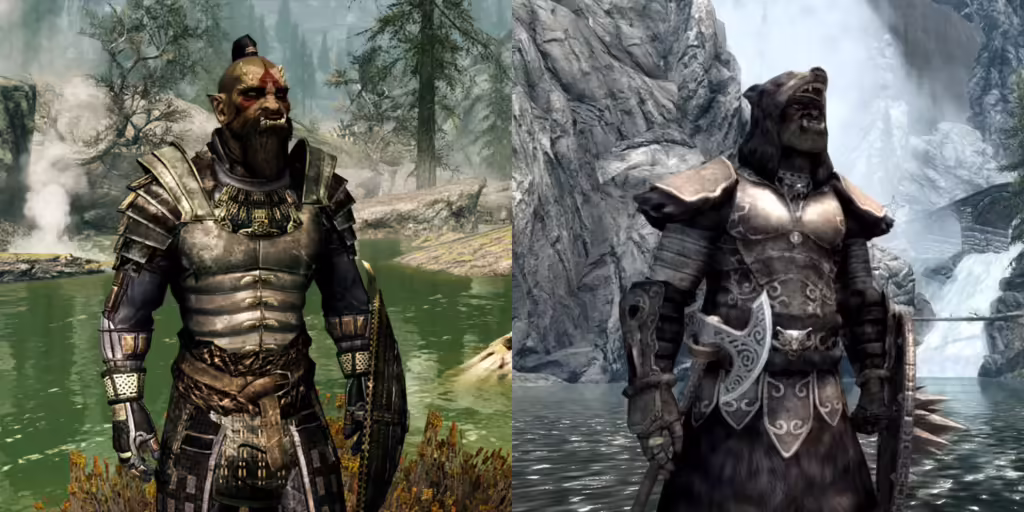 Skyrim Every Playable Race Explained Orismer