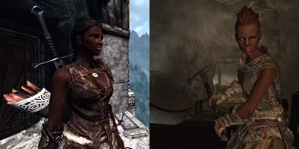 Skyrim Every Playable Race Explained Redguard