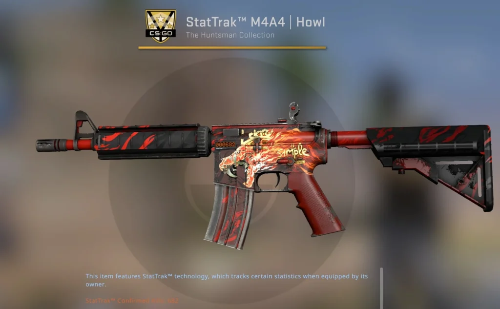 The 15 Most Expensive Skins Ever Counter Strike 2 M4a4 Howl