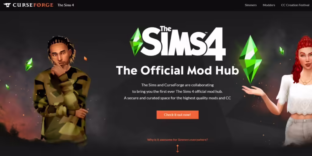 The Sims 4 15 Best Websites For Custom Content Curse Forge