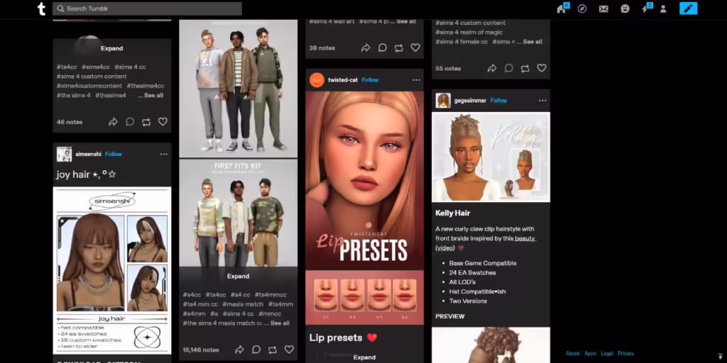 The Sims 4 15 Best Websites For Custom Content Tumblr