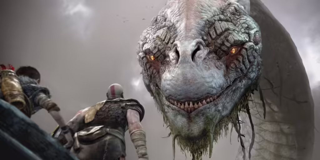 10 Best Snakes In Video Games Jormungandr
