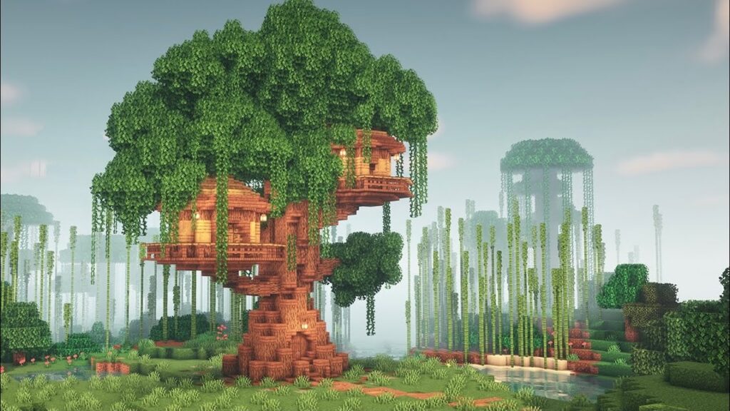 30 Fun Building Ideas For Minecraft 2024 Treehouse
