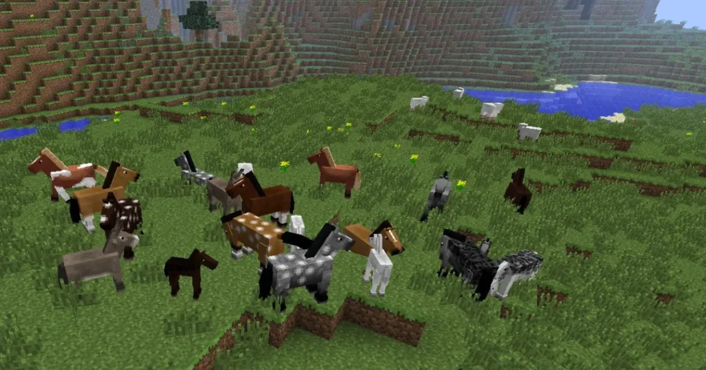 How To Tame A Horse In Minecraft Types