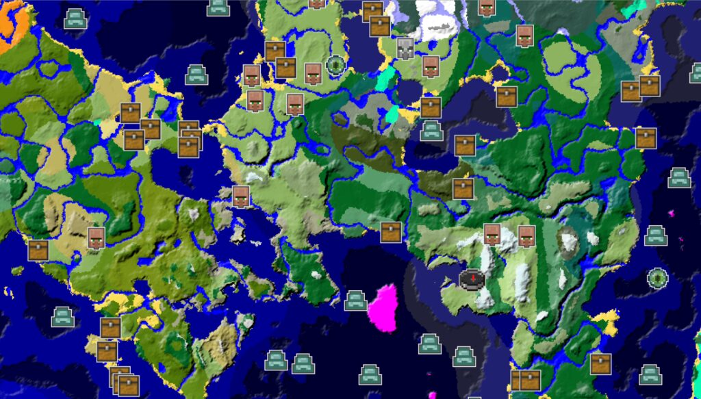 Minecraft Seed Maps