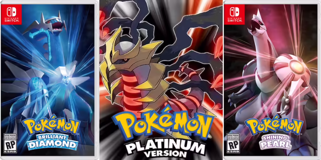 Pokemon Games In Order Diamond Pearl And Platinum