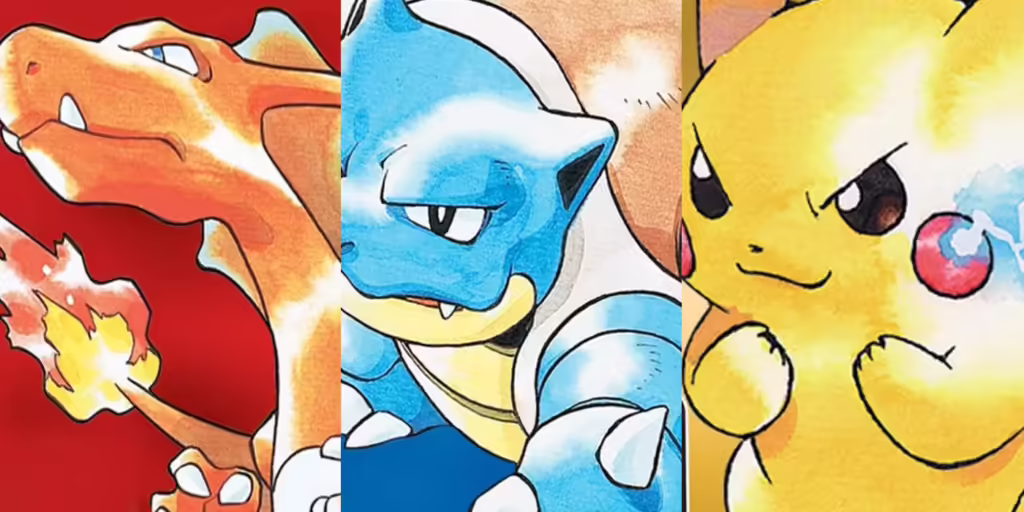 Pokemon Games In Order Red Blue And Yellow