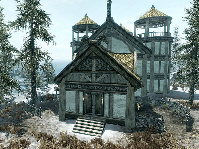 The 30 Best Player Houses In Skyrim Windstad Manor