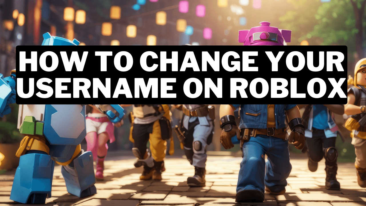 How To Change Your Username On Roblox Gamerode