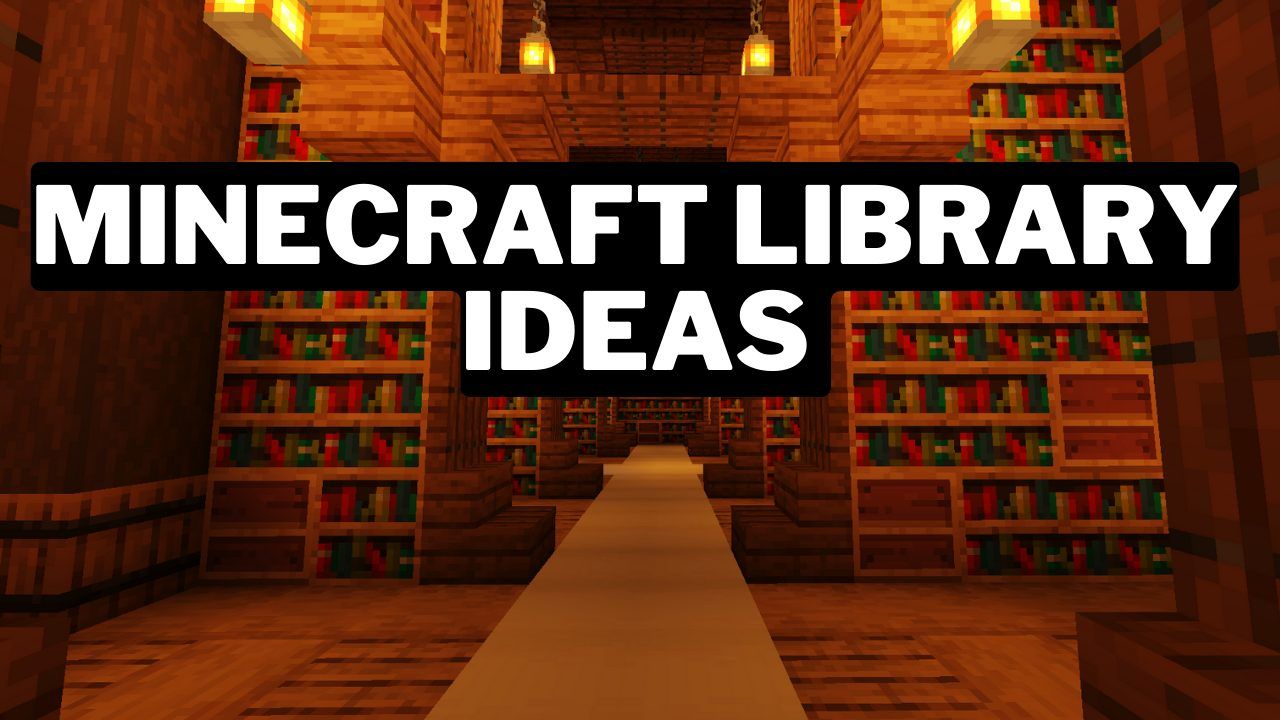 Image 20+ Best Minecraft Library designs Ideas (2024)