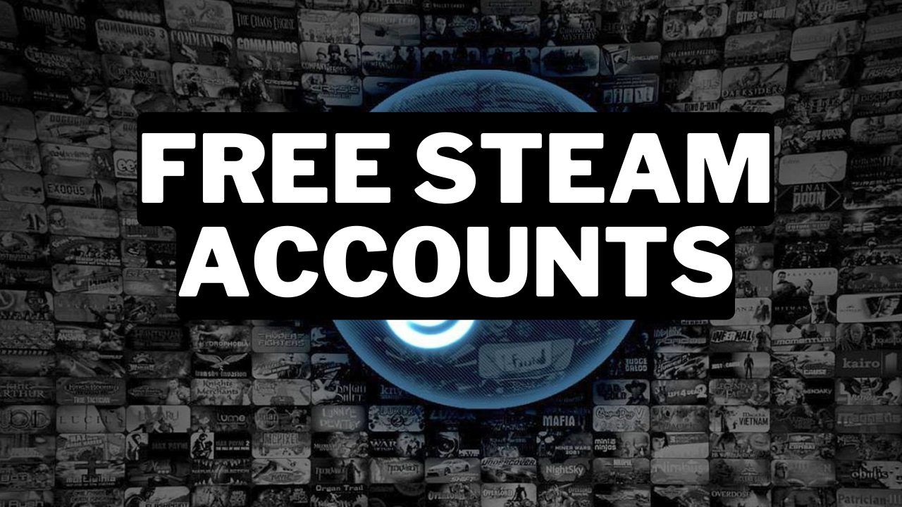 Image 500+ Free Steam Accounts with Games (2024)
