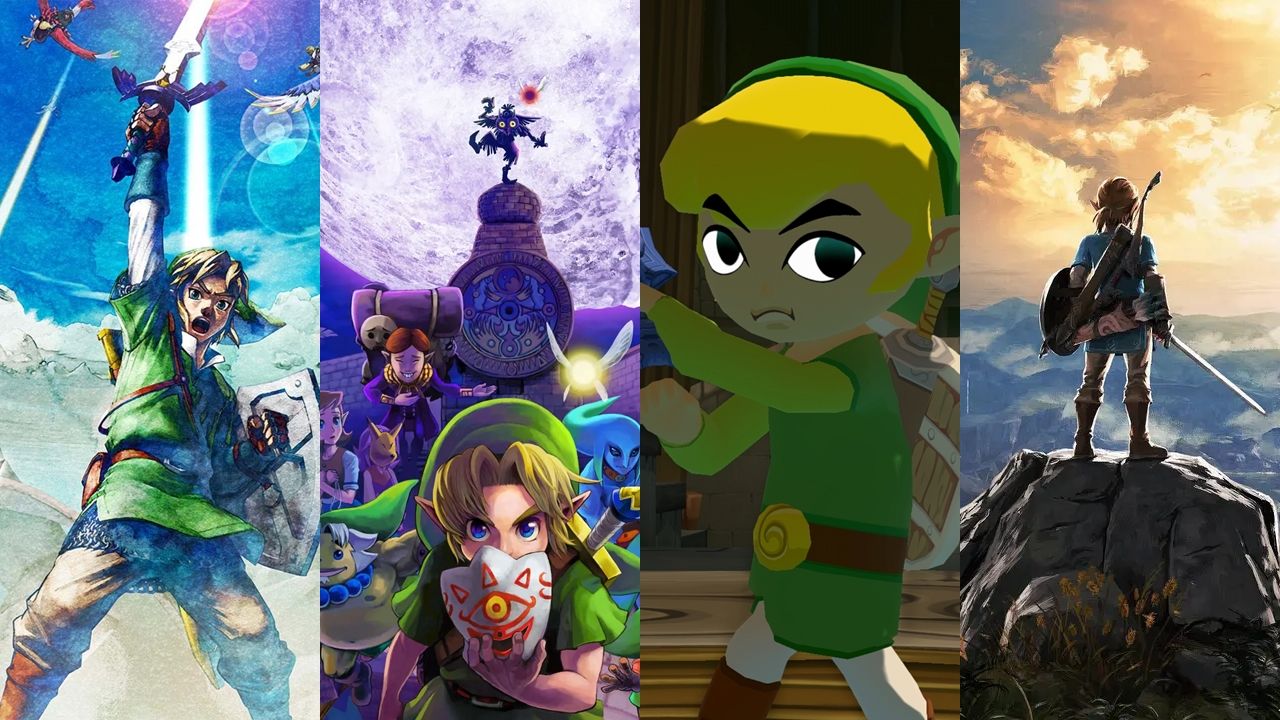 Image All Legend Of Zelda Games In Order