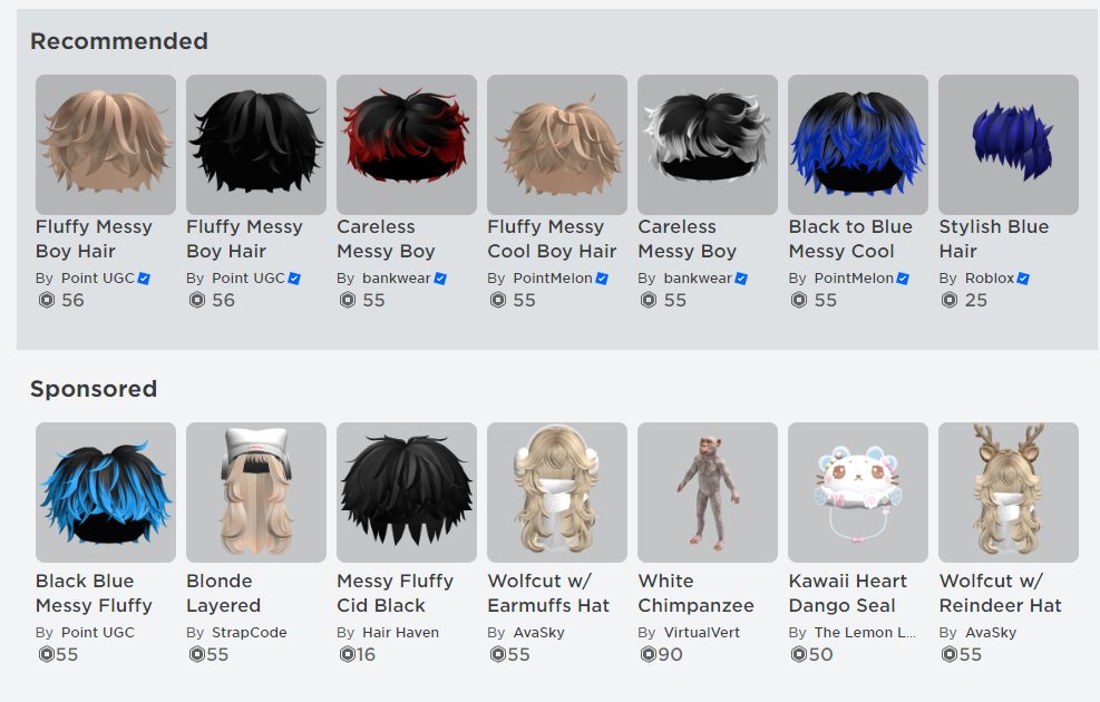 3000+ Roblox Hair Codes (2024) Change Hair