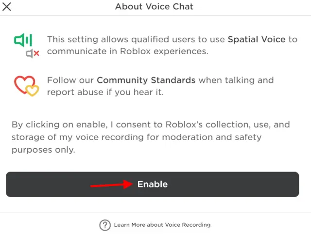 How To Enable And Use Voice Chat On Roblox (2024) Enable
