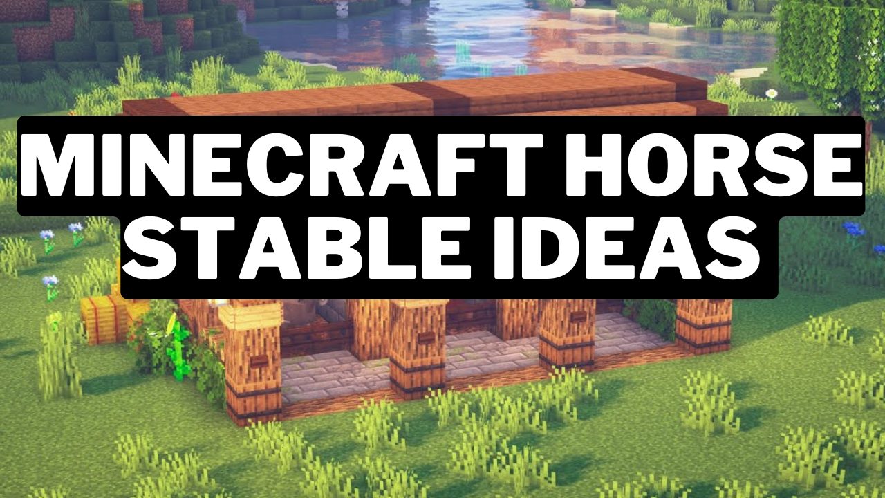 10+ Best Minecraft Horse Stable Designs Ideas (2024) Gamerode