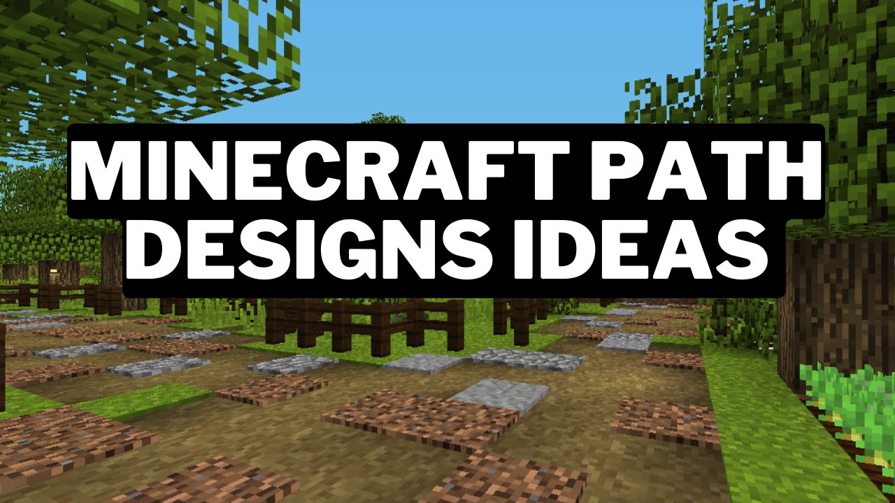 20+ Best Minecraft Path Designs Ideas (2024)
