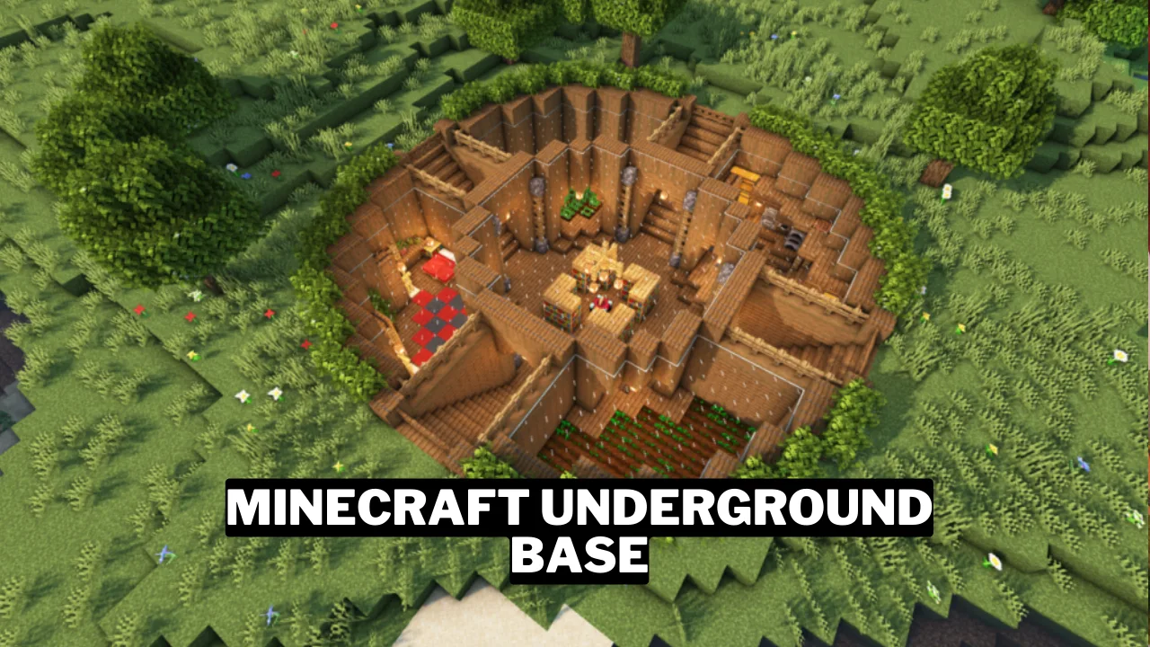 30 Best Minecraft Underground Base Ideas (2024) Gamerode