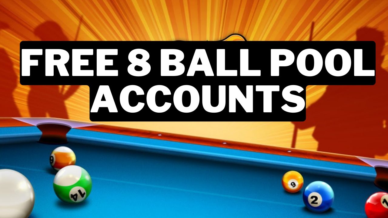 500+ Free 8 Ball Pool Accounts With Coins (2024) Gamerode
