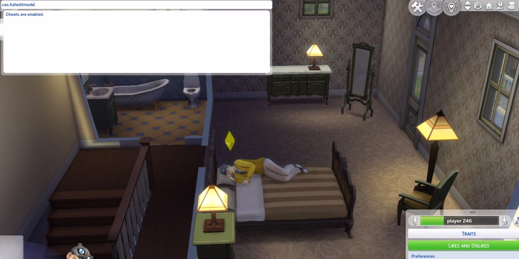 How To Use Cas Full Edit Cheat In Sims 4
