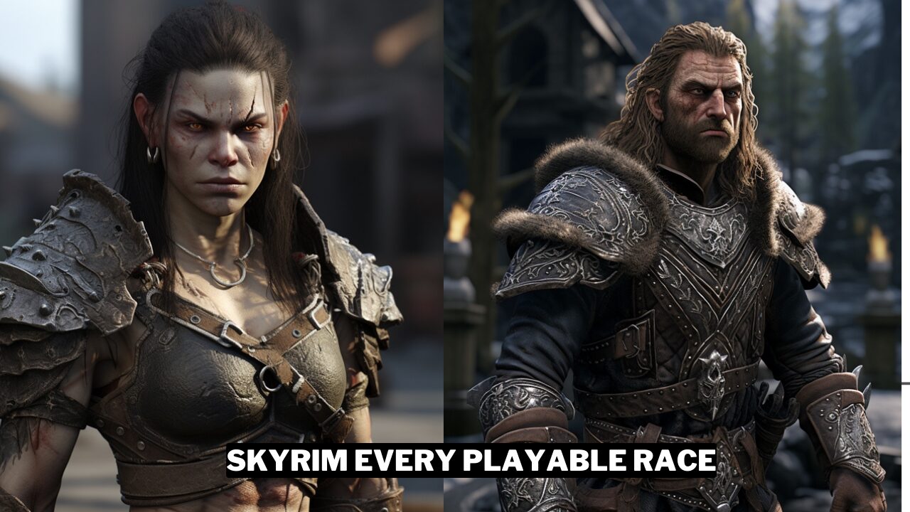 Skyrim Every Playable Race Explained
