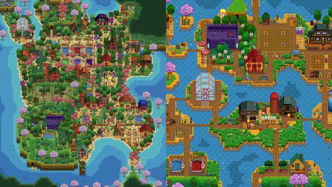 Stardew Valley Every Farm Map, Ranked Gamerode