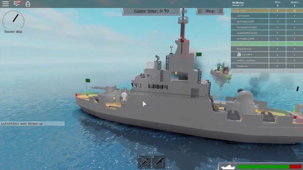 10 Best Roblox Games For Adults Battleship Battle