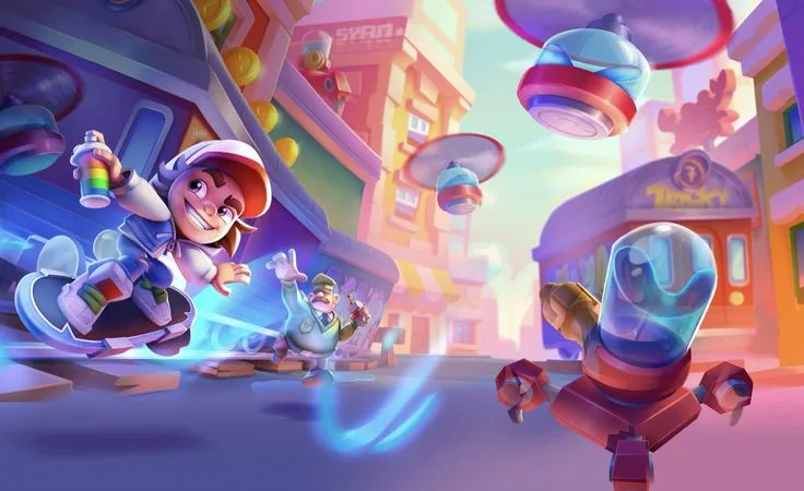 25 Best Skateboarding Games Subway Surfers