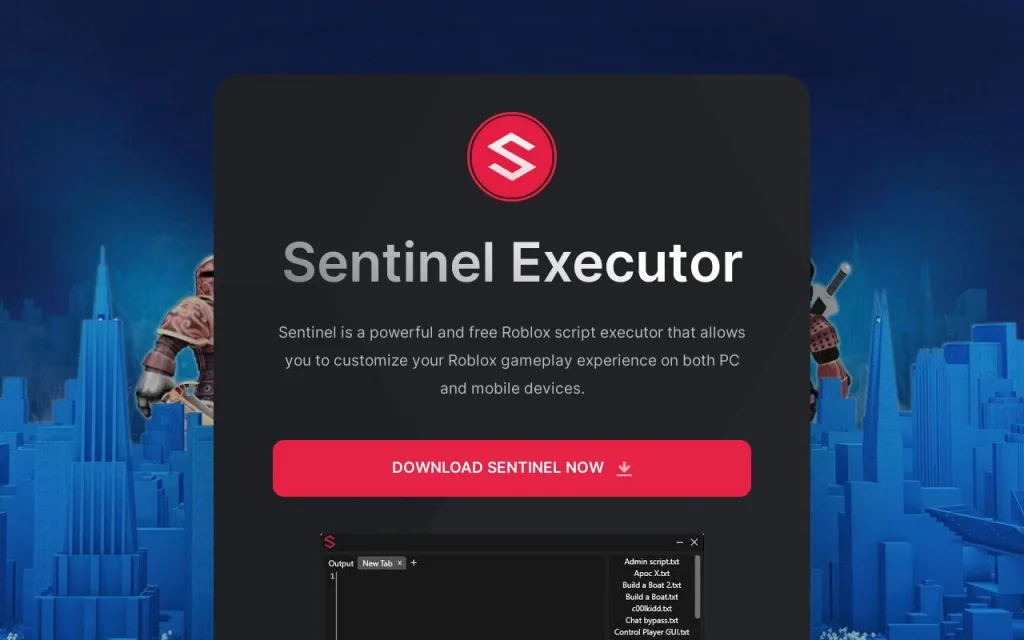 8 Best Roblox Script Executors Sentinel