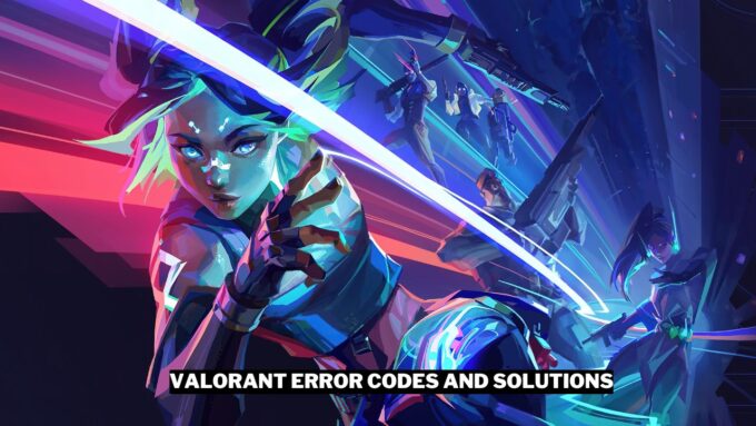All Valorant Error Codes Gamerode