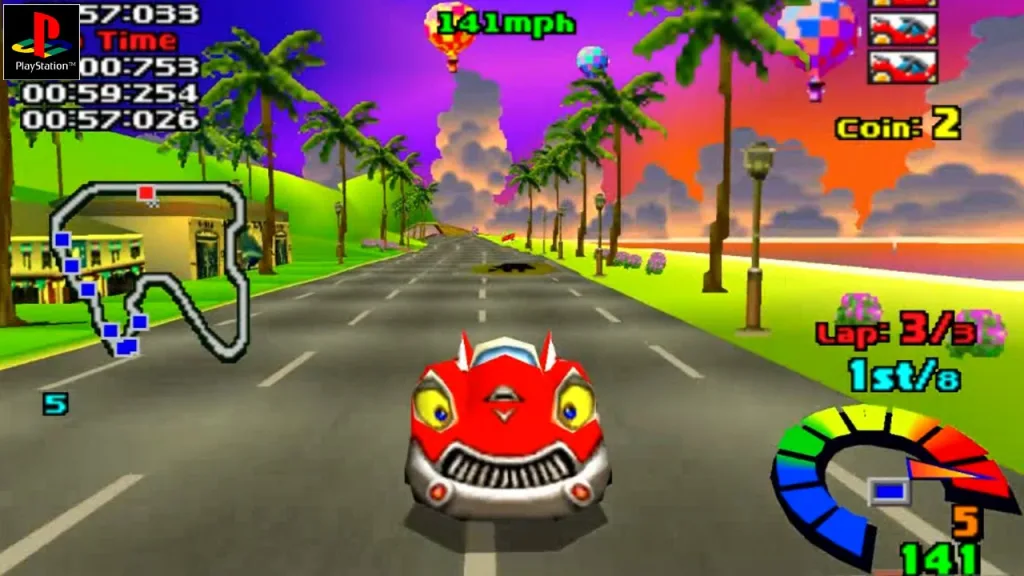 The First 15 Games Released On The Ps1 Motor Toon